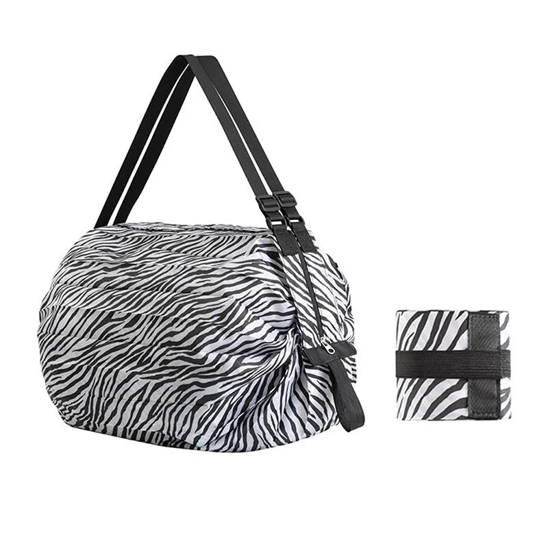 Foldable Reusable Shopping Tote Bag