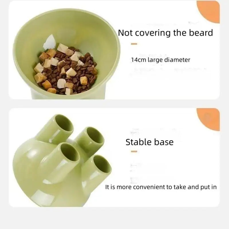 Elevated Pet Bowl with Non-Slip Stand