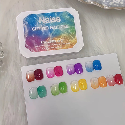 9 Color Jelly Gradient Gel Nail Polish