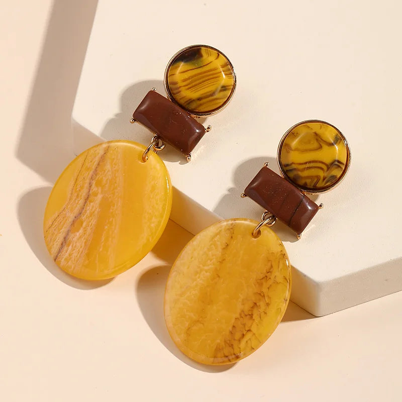 Big Drop Earrings