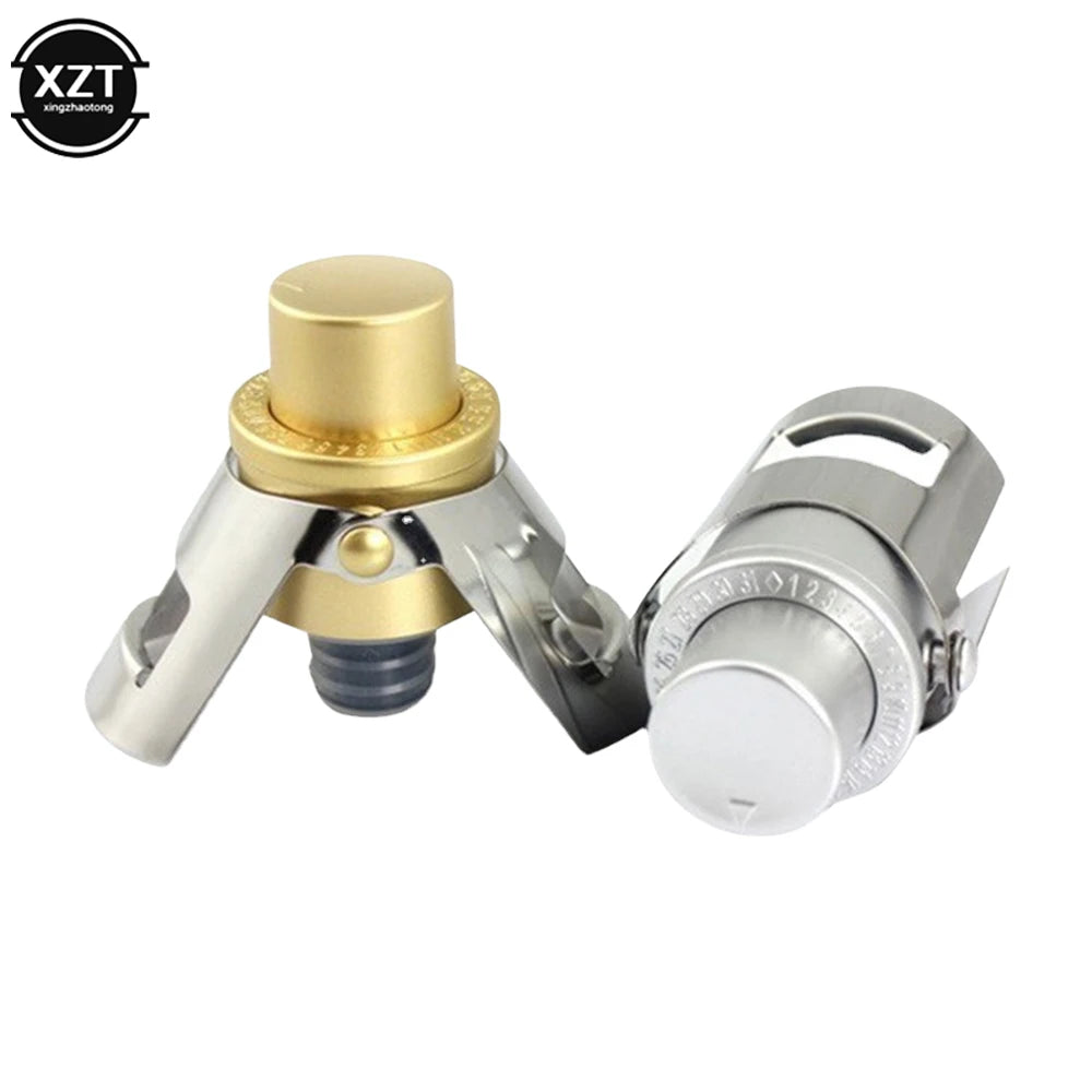 New Vacuum Champagne Stopper with Pressure Pump Keep Fizz Bubbly Prosecco Cava Sparkling Wine Bottle Plugs Sealer Silicone Caps