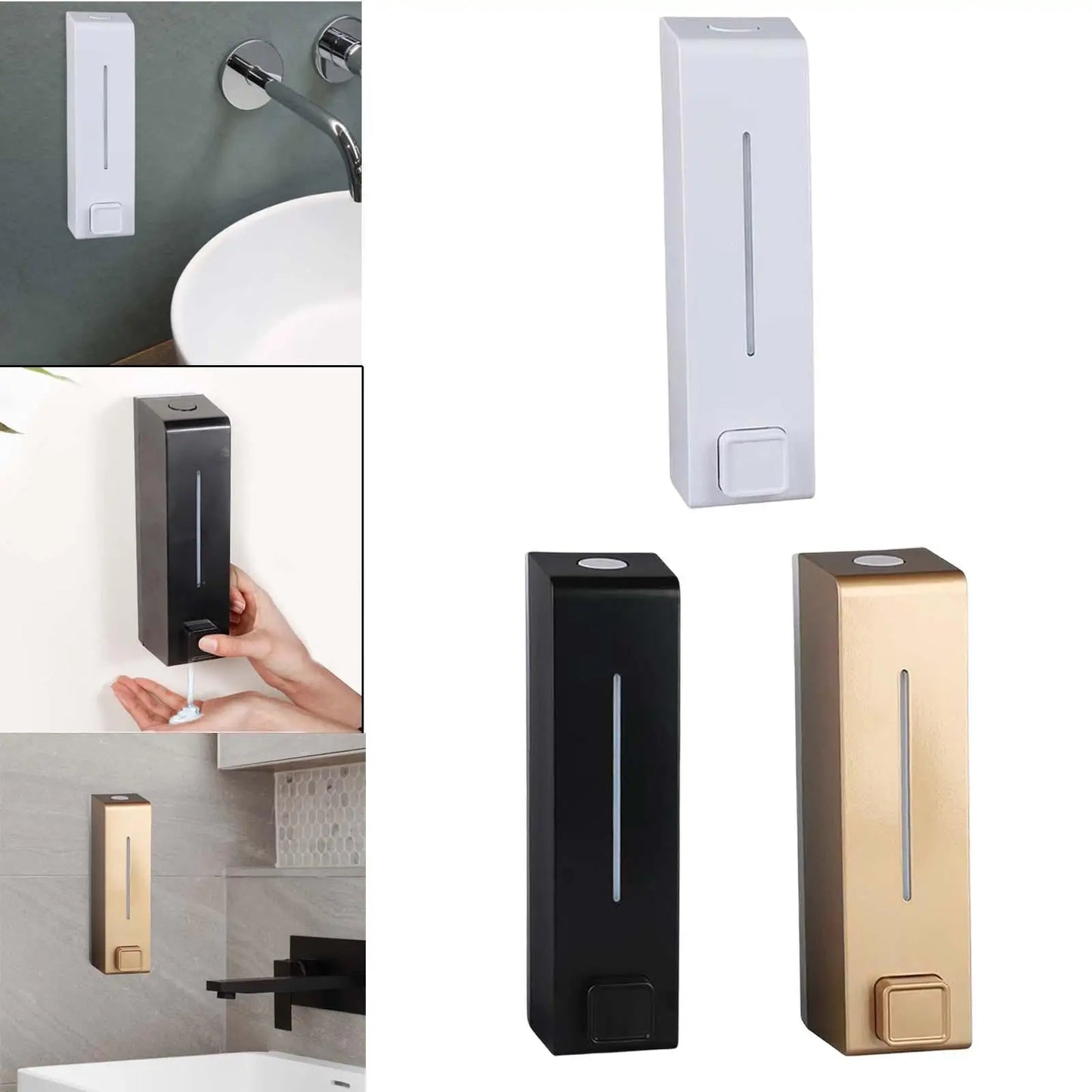 600ml Wall Mounted Soap Dispenser