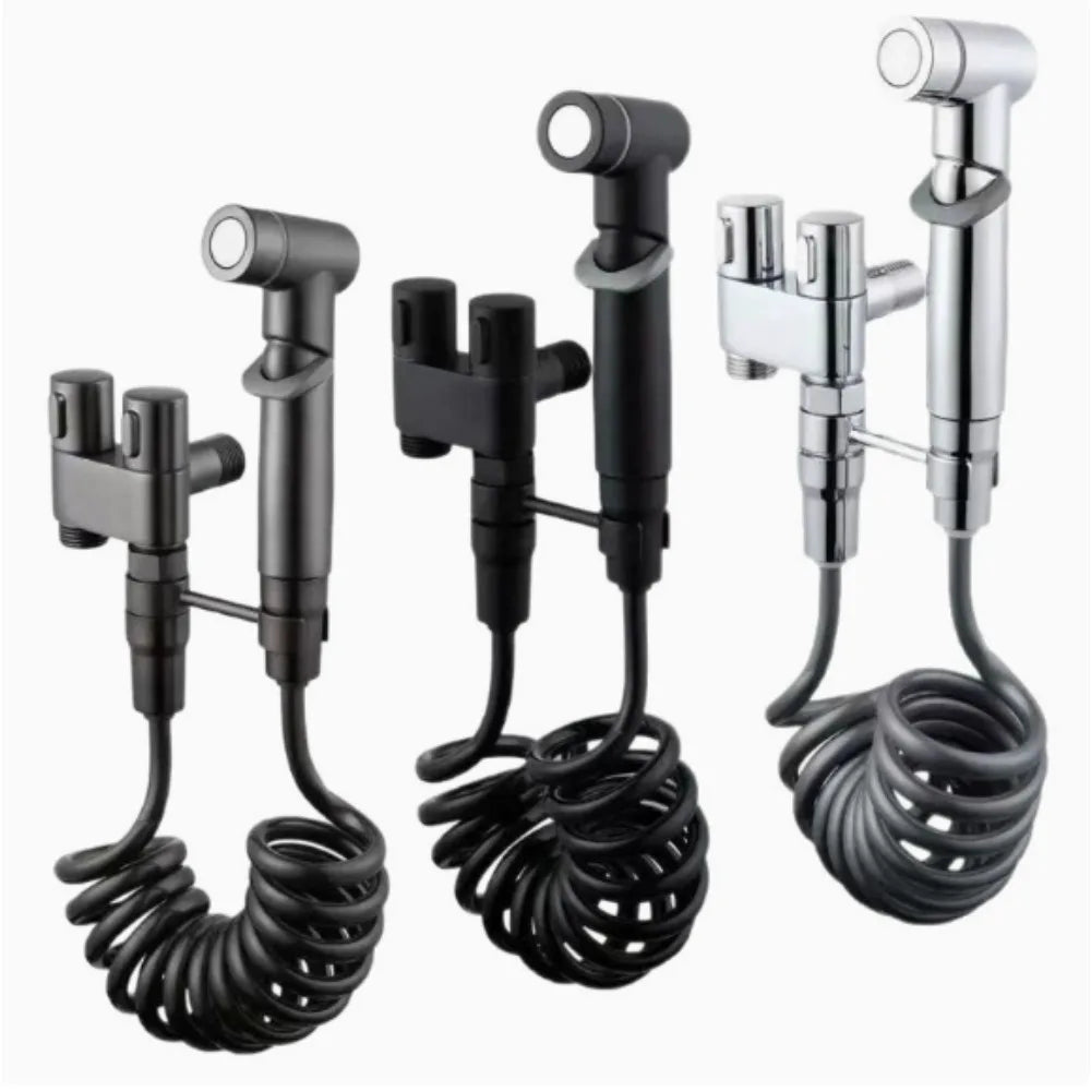 Handheld Toilet Bidet Sprayer Cleaning Set