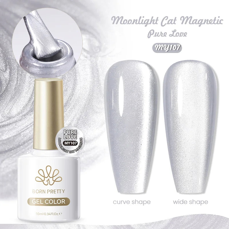 BORN PRETTY 10ml Cat Magnetic Gel Nail Polish
