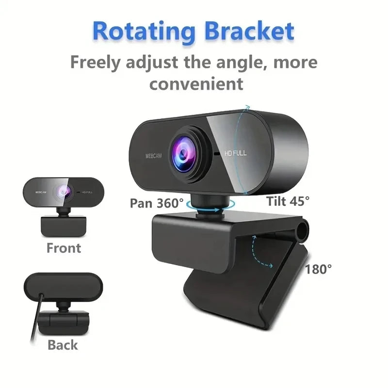 1080P USB Webcam with Microphone