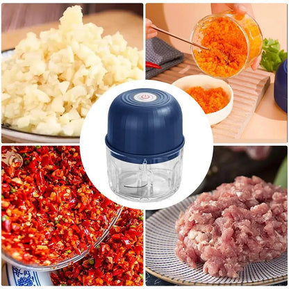 USB Portable Electric Garlic Chopper 260ML