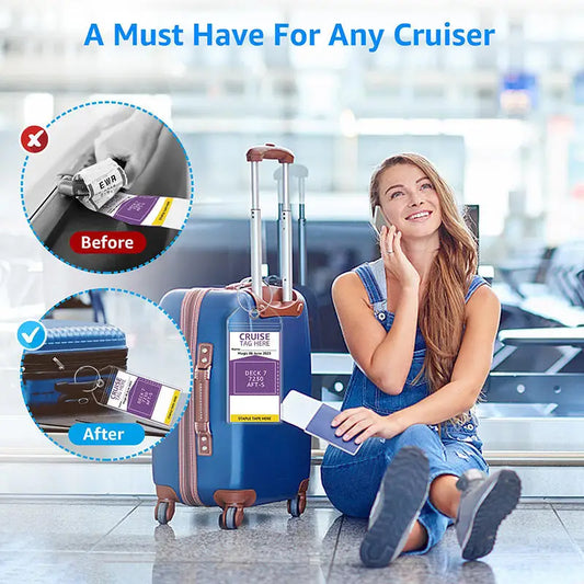Transparent Waterproof Luggage Tags