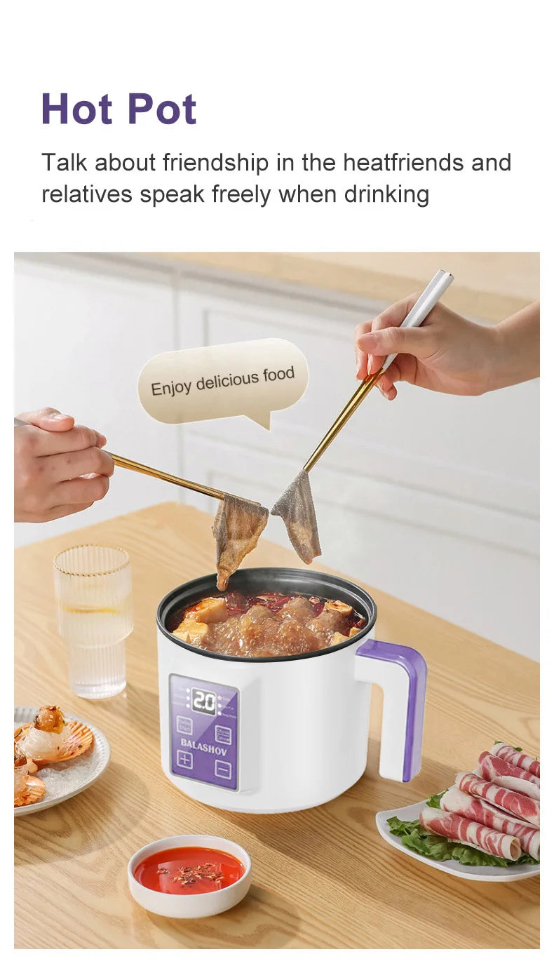 Mini Rice Cooker Steamer