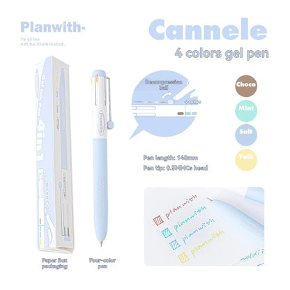 4-Color Gel Pen