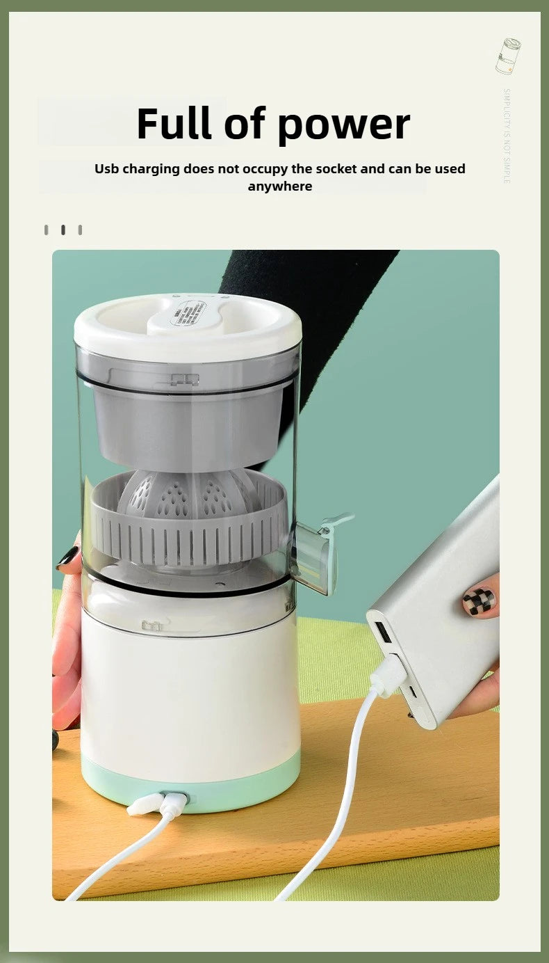 USB Rechargeable Fresh Juice Blender Cup