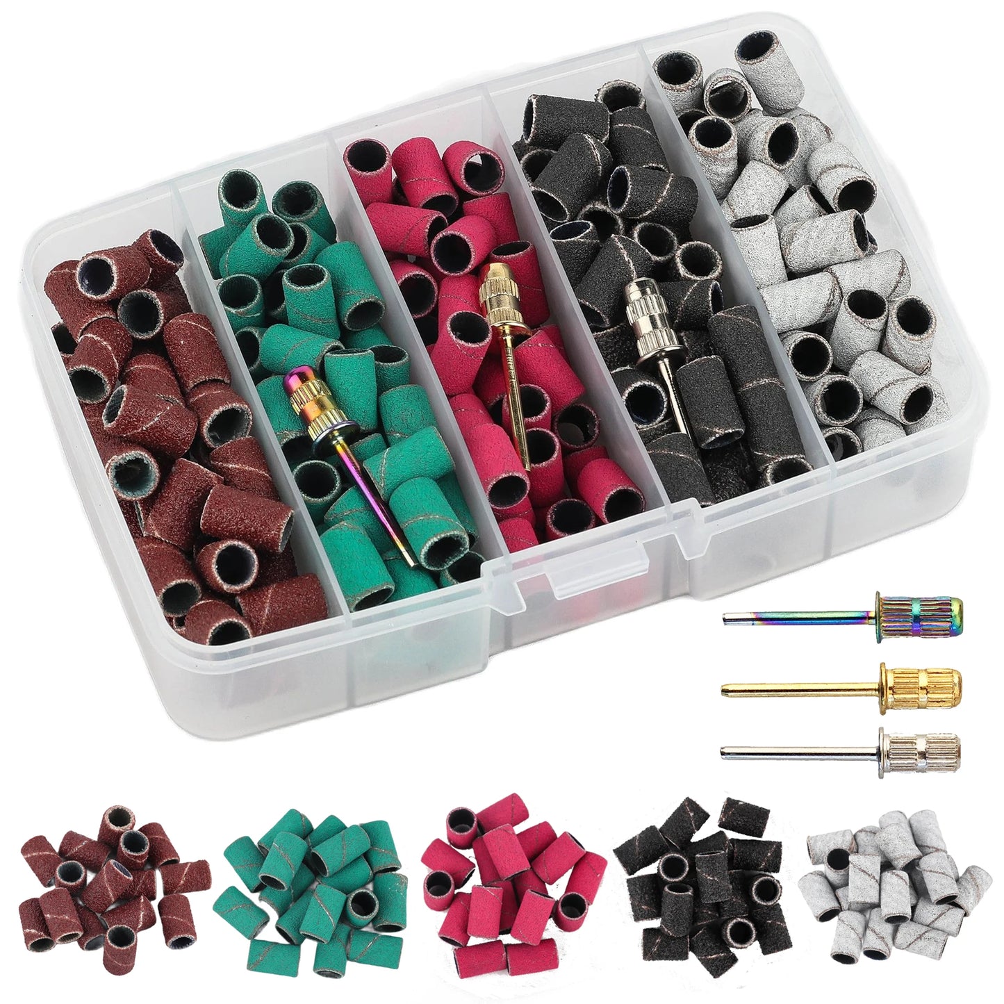 Nail Sanding Ring Bands