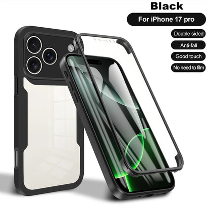 Full Coverage Anti-Scratch Bumper Case for iPhone 12–17 Series