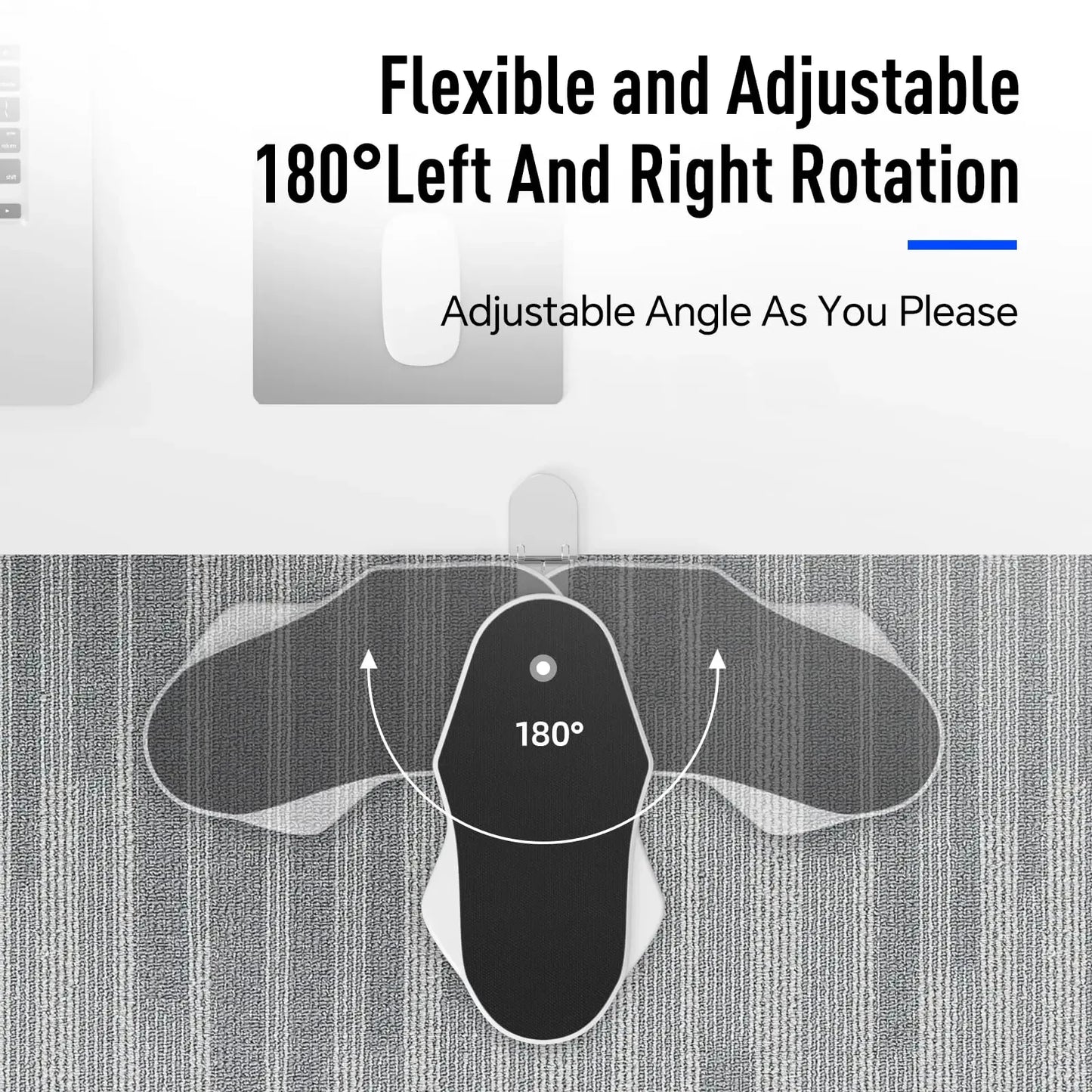 Foldable Rotating Wrist & Elbow Support for Office Desks