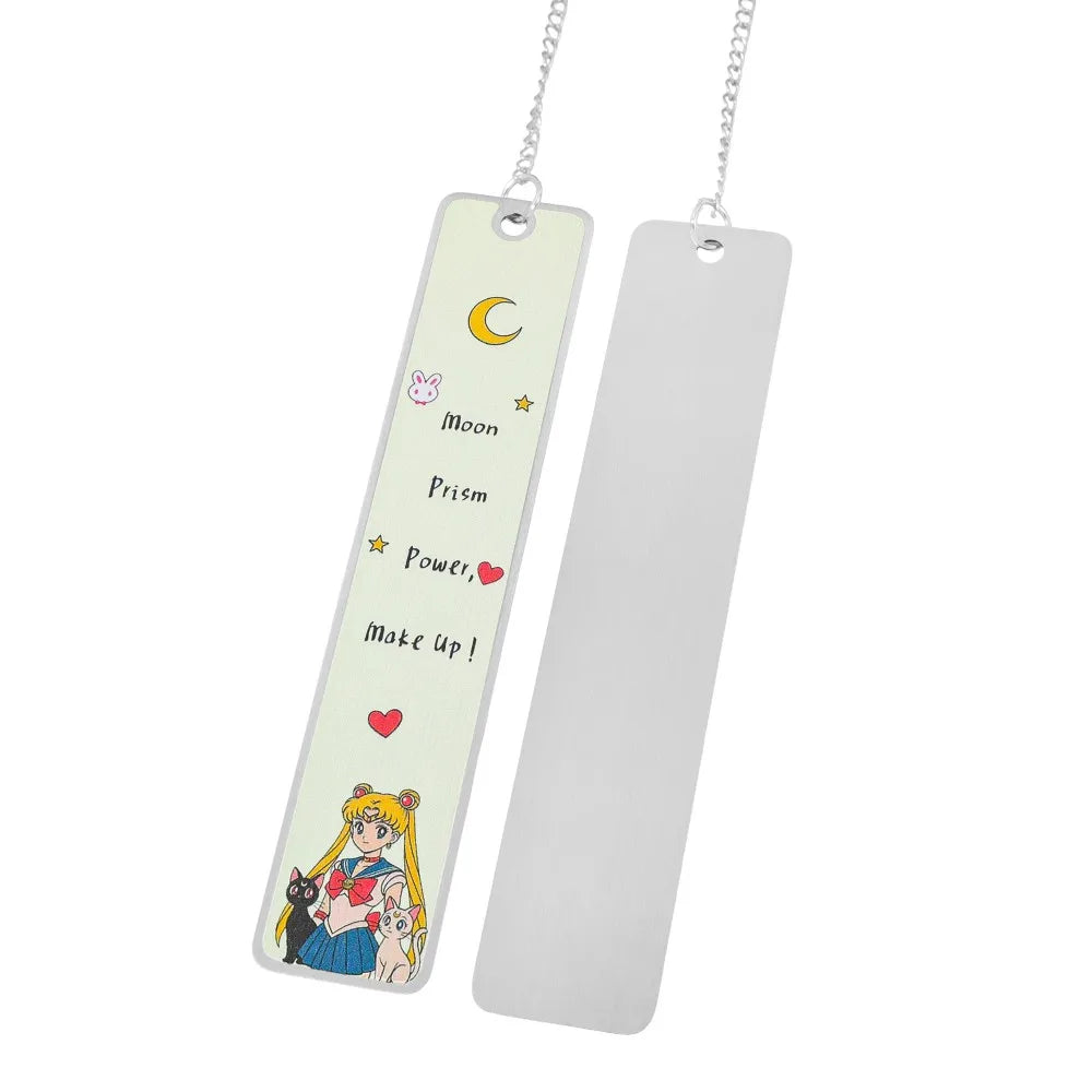 Moon Princess Warrior Metal Bookmark Set