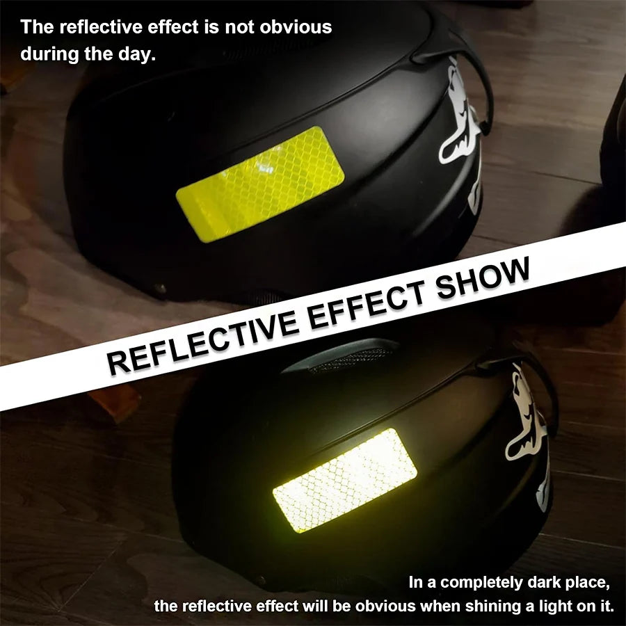 High Visibility Reflective Warning Stickers