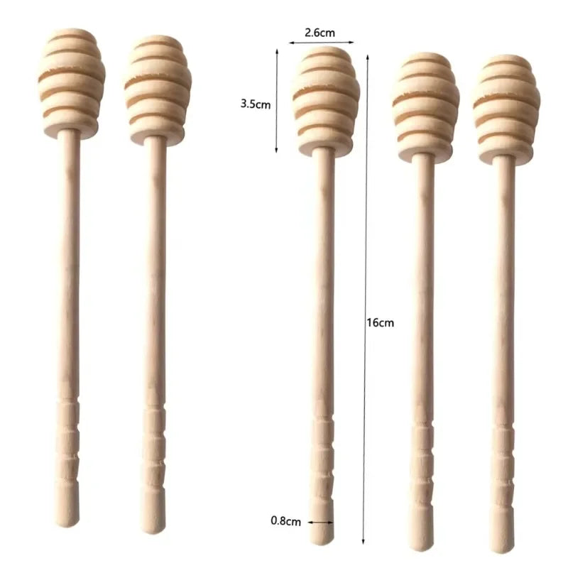 Wooden Honey Dipper Stirring Stick