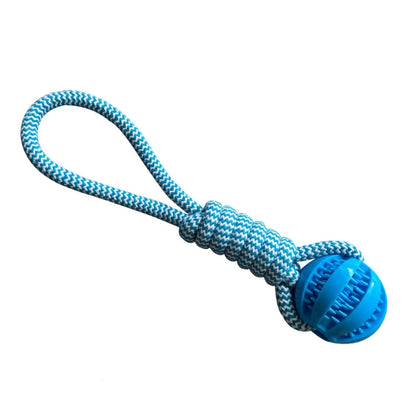 Rope Treat Ball Dog Toy