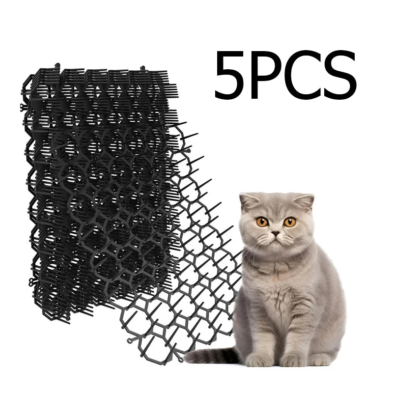 Flexible Pet Repellent Barrier Mats for Gardens & Furniture