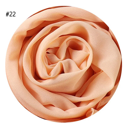 Malaysian Pearl Chiffon Hijab Scarf