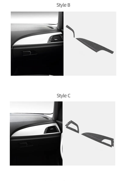 Alcantara Dashboard Trim Cover