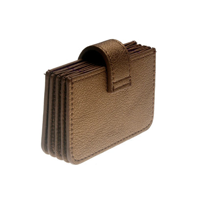 Vintage Retractable Card Holder Wallet