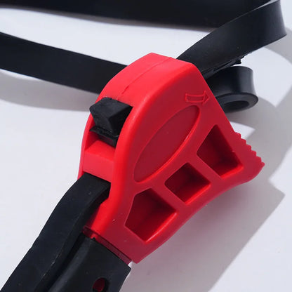 1Pc 6inch Belt Wrench Oil Filter Puller Strap Spanner