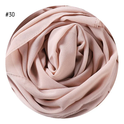 Malaysian Pearl Chiffon Hijab Scarf