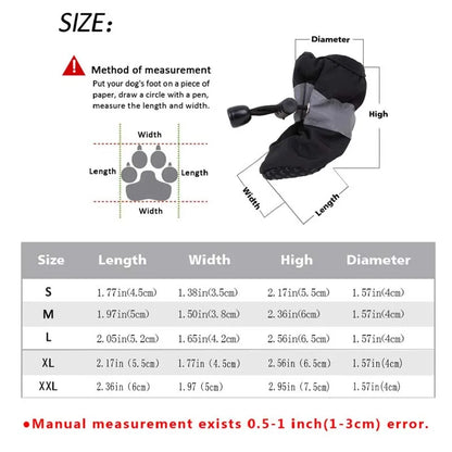 Waterproof Winter Pet Boots