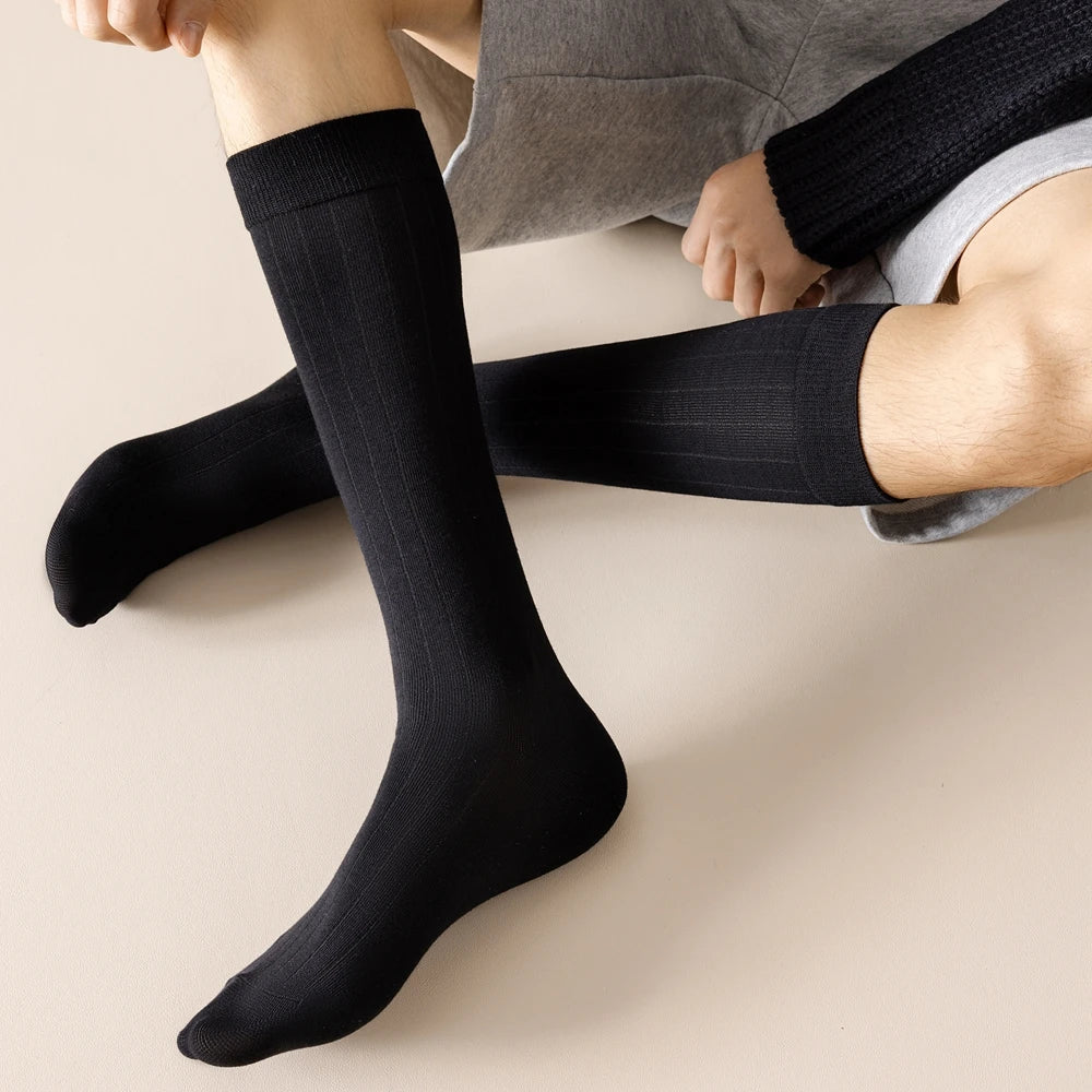 Men’s Cotton Calf Socks 3 Pairs