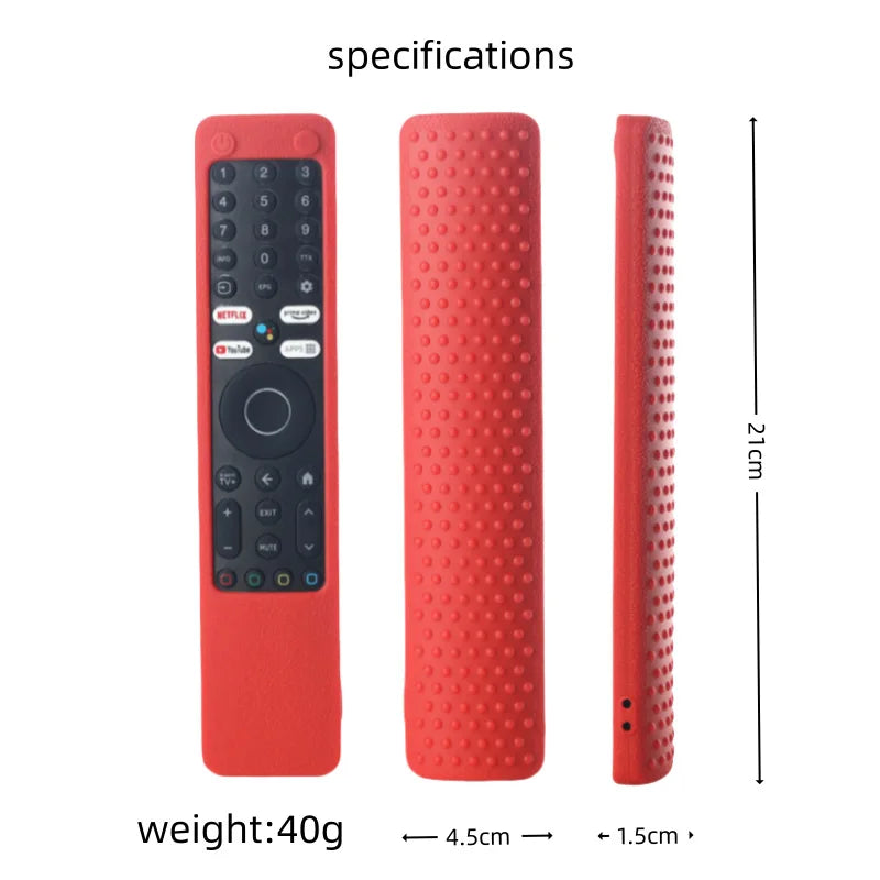 Silicone Tv Remote Cover Anti Drop