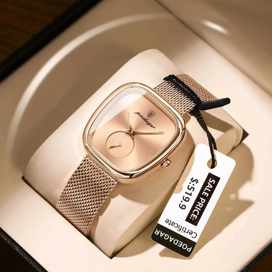 783W Women's Stainless Steel Mesh Quartz Watch