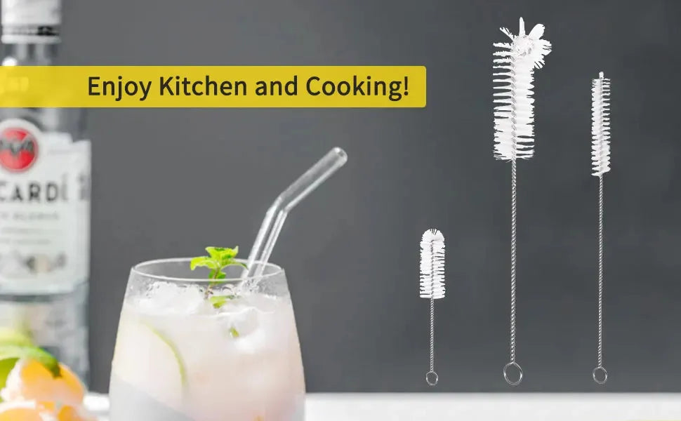 Bottle & Straw Cleaning Brush Set