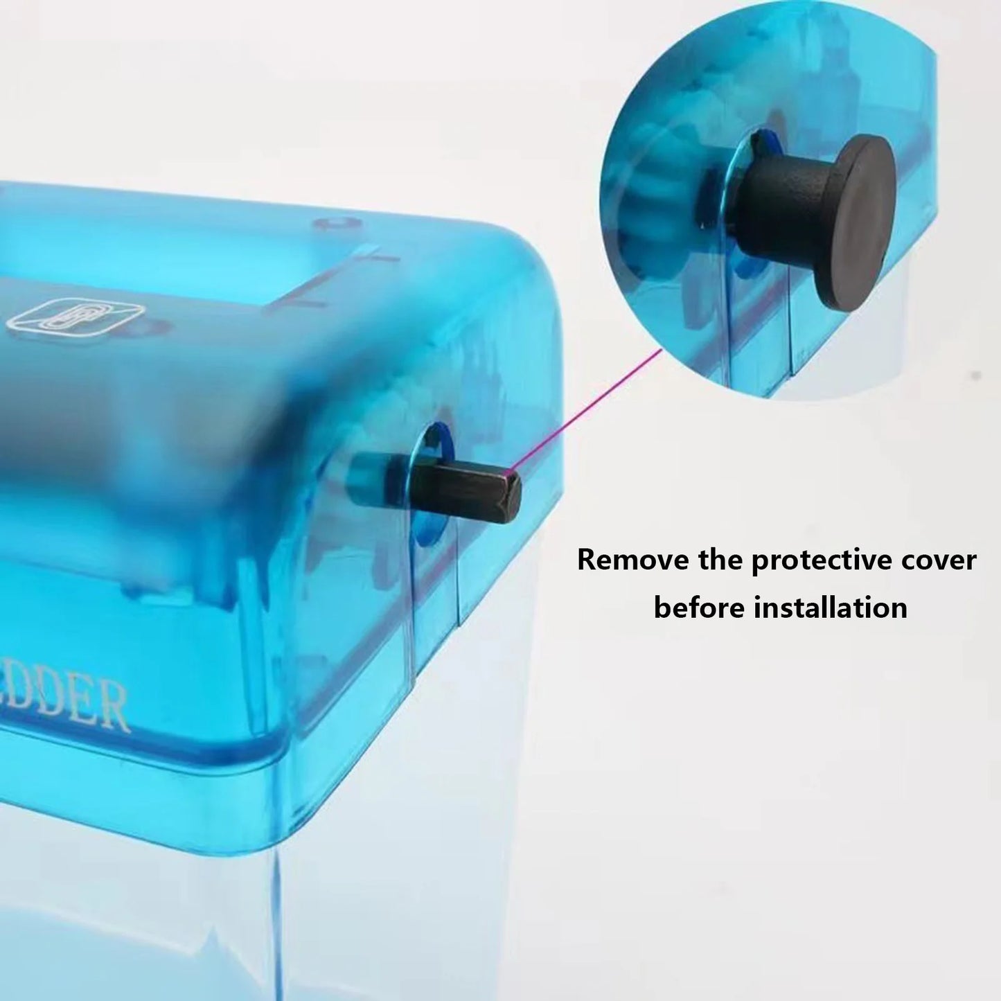 Portable Manual Paper Shredder
