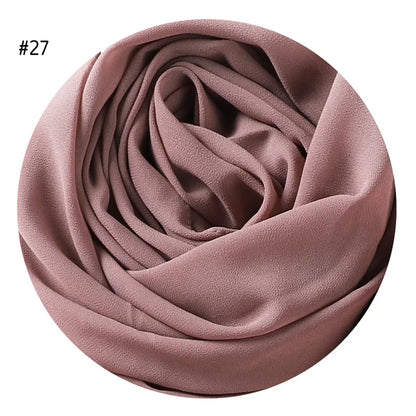 Malaysian Pearl Chiffon Hijab Scarf