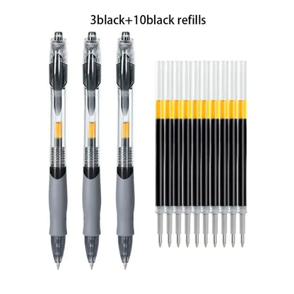 Retractable Gel Pen Set