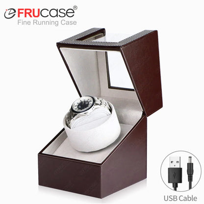 Automatic Watch Winder PU Watch Box