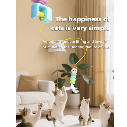 Caterpillar & Flying Bird Interactive Cat Toy