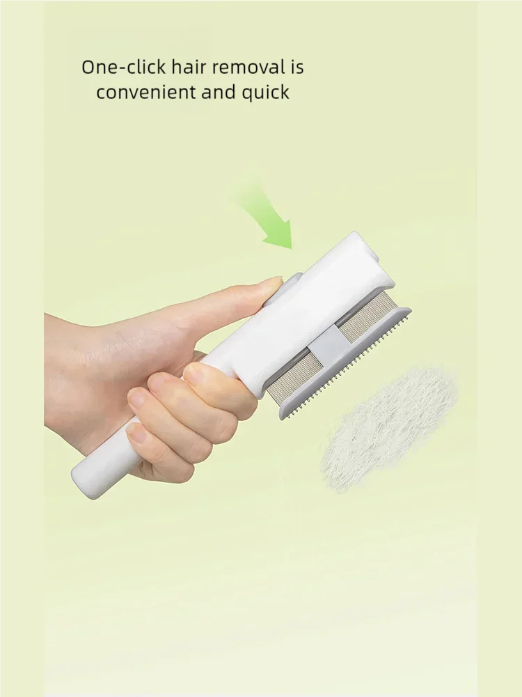 Self-Cleaning Pet Shedding Comb