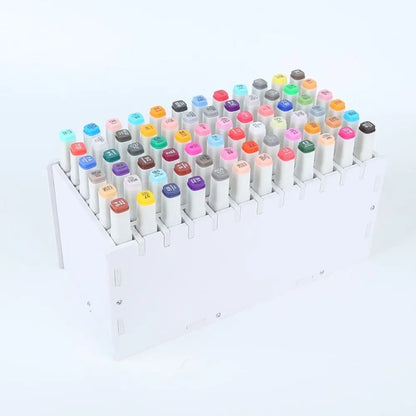 Large Capacity Marker Pen Holder & Desktop Art Supply Organizer