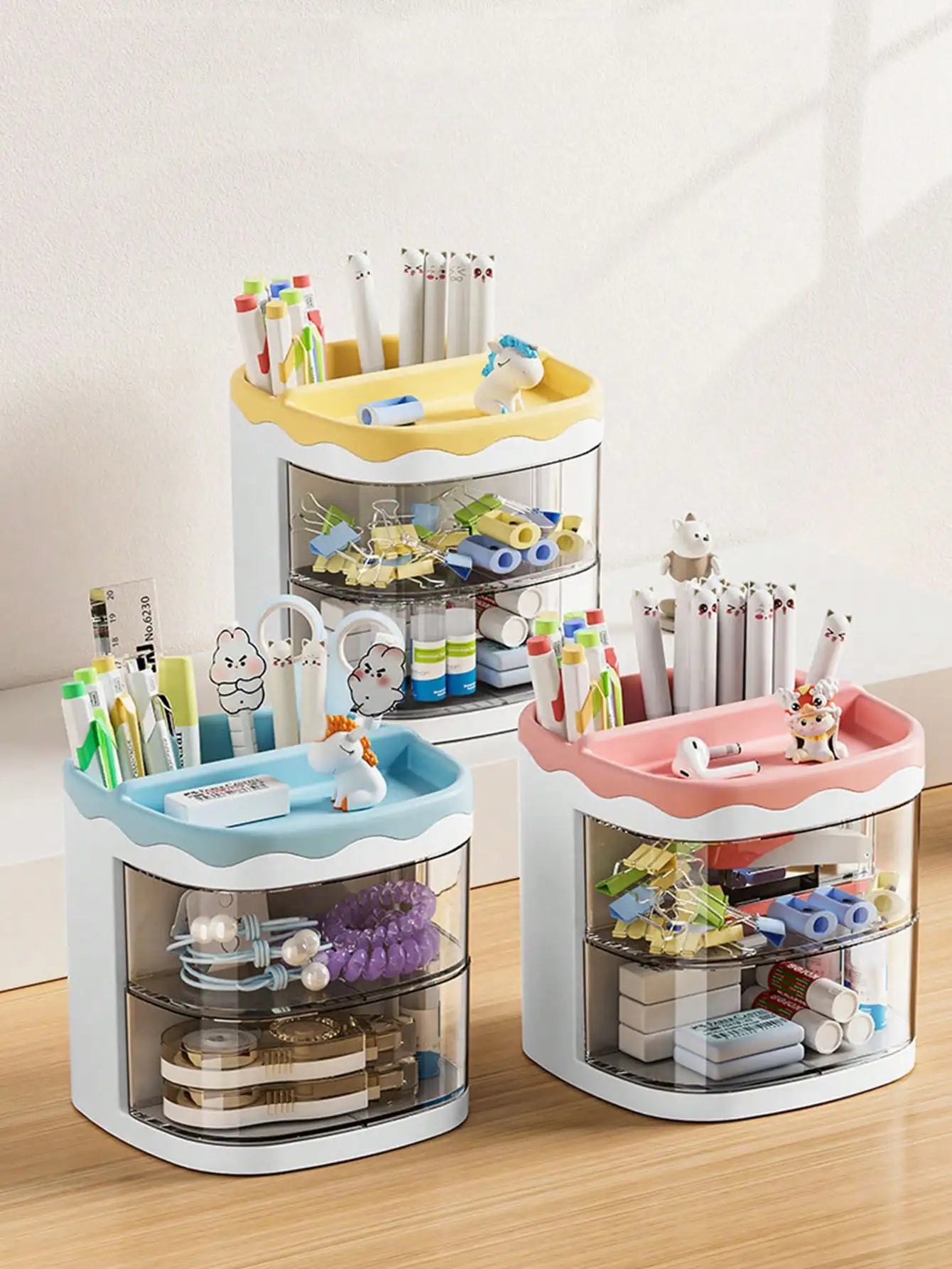 360° Rotating Desktop Pen Holder & Organizer