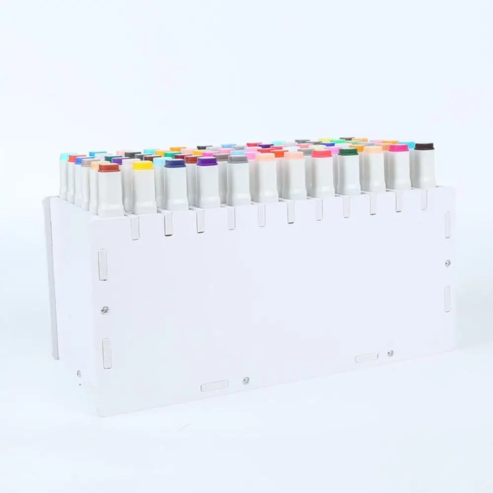 Large Capacity Marker Pen Holder & Desktop Art Supply Organizer