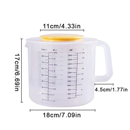 2.5L Measuring Mixing Bowl with Lid