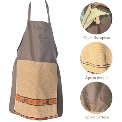 Funny Chef Apron with Hidden Pocket