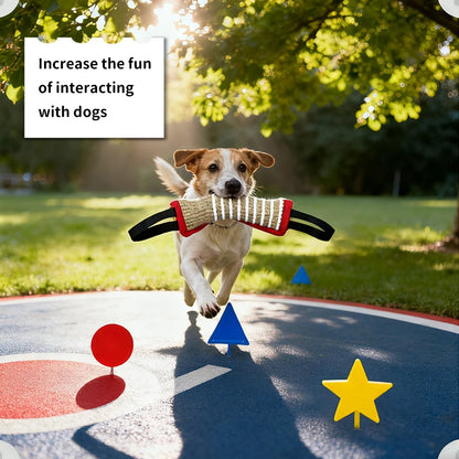 Linen Dog Bite Training Tug Toy