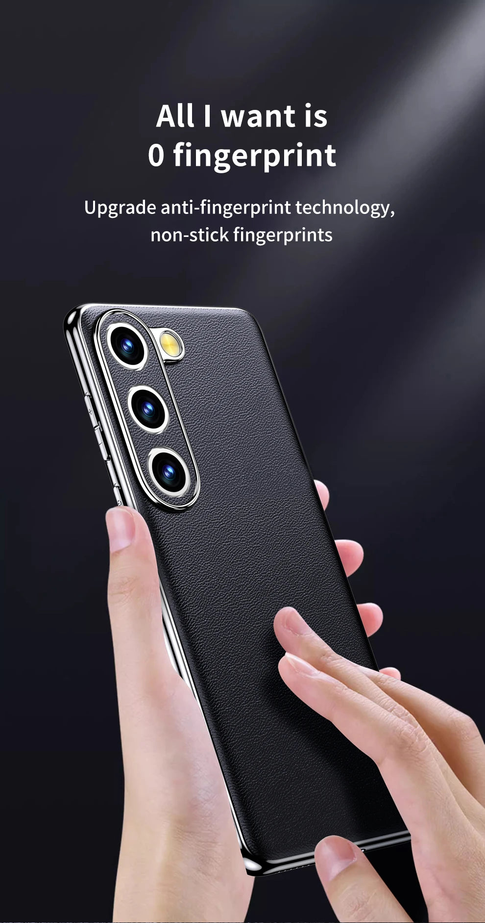 Genuine Leather Samsung Phone Case