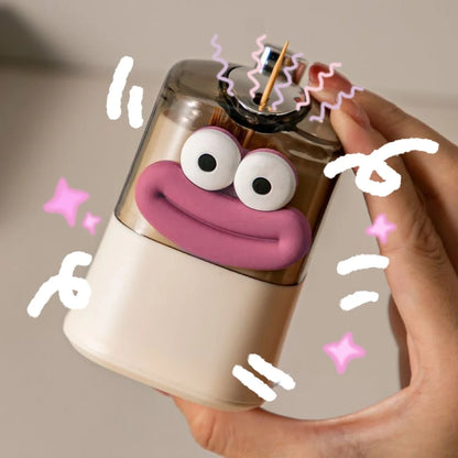Automatic Pop-Up Toothpick Holder
