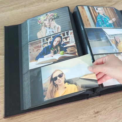 6-Inch PU Photo Album with 240 Pockets