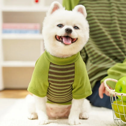 Striped Pet Pullover Shirt