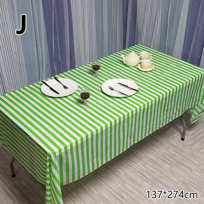 Plastic Disposable Tablecloth