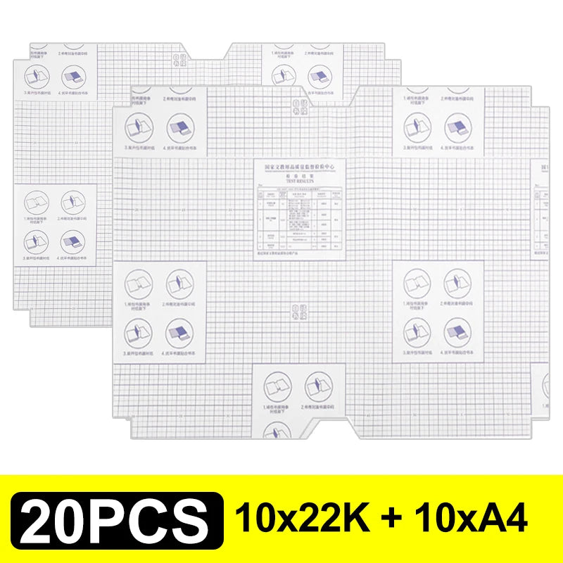 Clear Self-Adhesive Book Covers